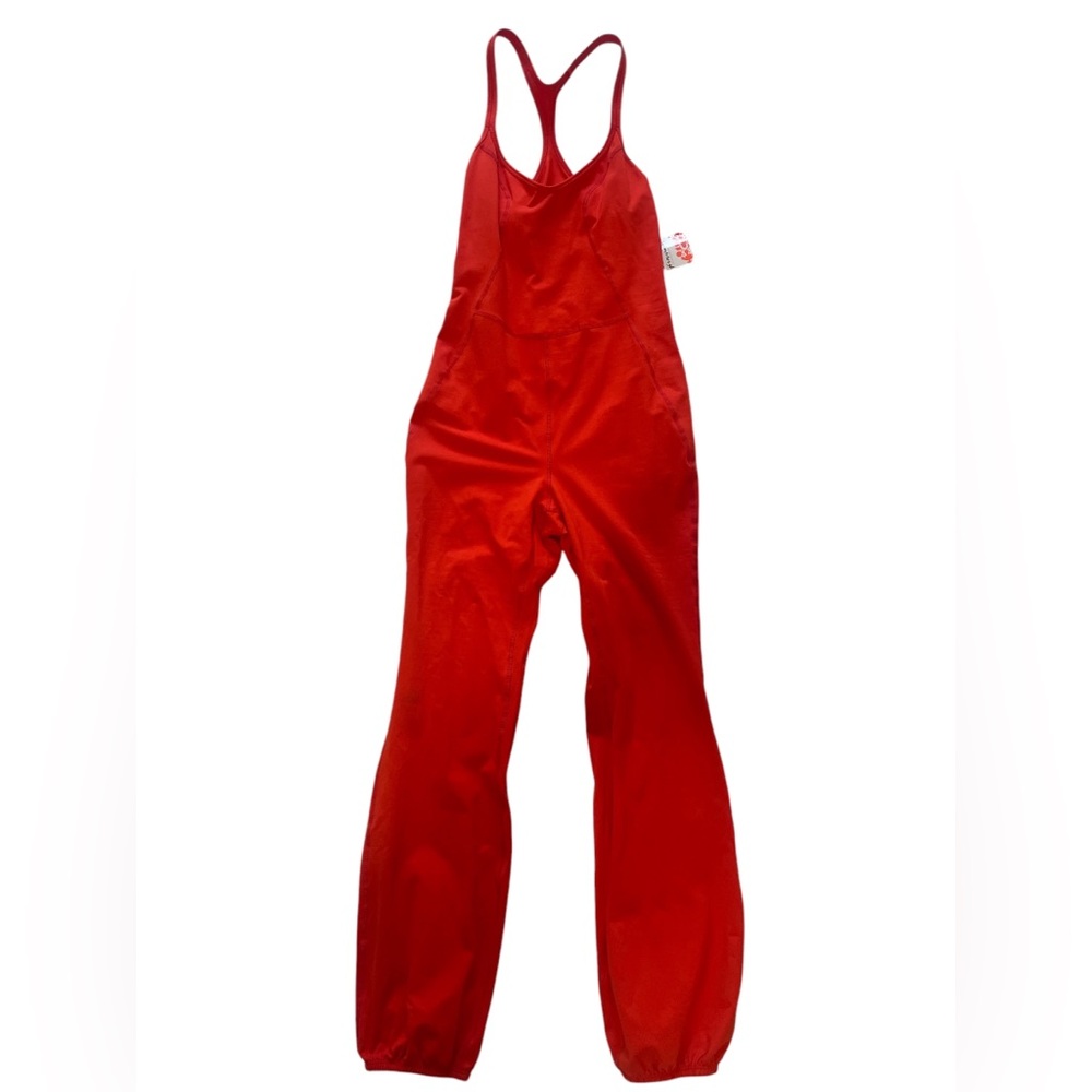 Free People Movement Good Karma
Onesie,leggings,Size M,
Flame colored Orange,NWT - Picture 2 of 12